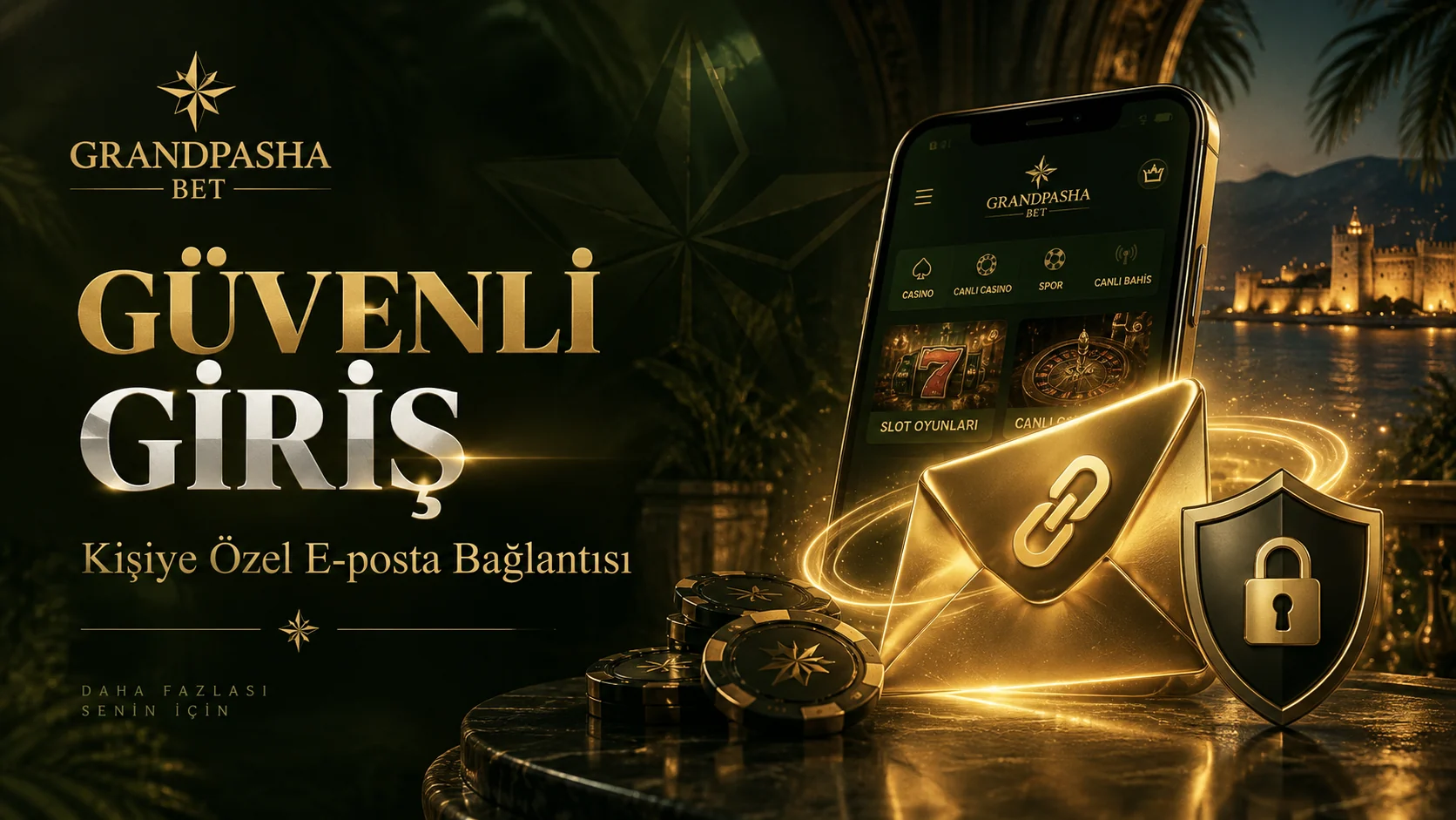 Grandpasha Casino güncel giriş ve kişiye özel e-posta bağlantısı